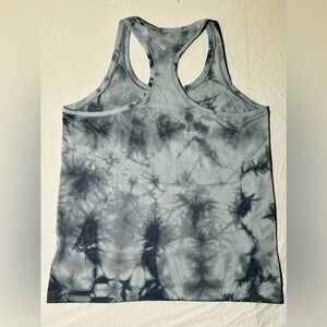 lululemon athletica Gray Tie-Dye Tank Top